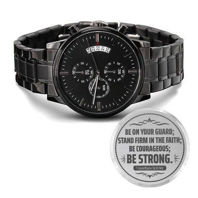 Be on Yours Guard Men's Watchs
