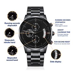 Iron Sharpens Iron Men's Watch
