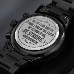 Be on Yours Guard Men's Watchs