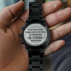 Be on Yours Guard Men's Watchs