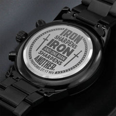 Iron Sharpens Iron Men's Watch
