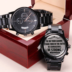 Be on Yours Guard Men's Watchs