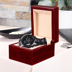 Be on Yours Guard Men's Watchs
